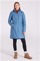 Mountain Warehouse Iona Womens Borg Lined Longline Softshell In Blue - 18 - 18 Regular