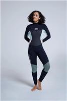 Animal Women's Kairi Back Zip Wetsuit with Anti Slip Knee Pads Ladies Sports