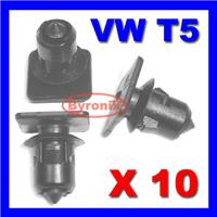 VW T5 TRANSPORTER ROOF TRIM STRIP PANEL LINING CLIPS INTERIOR X10