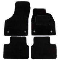 Fits Vauxhall Meriva B 2010-2017 Tailored Carpet Car Mats 4pc Set Black Heel Pad