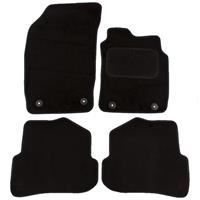 Audi A1 MK1 2010-2018 Tailored Carpet Car Floor Mats 4pc Set Black Anti Slip