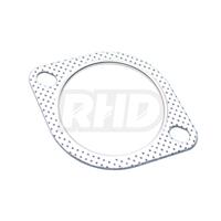 UNIVERSAL 3" INCH (76MM) 2 BOLT HOLE REINFORCED EXHAUST GASKET FLANGE SEAL