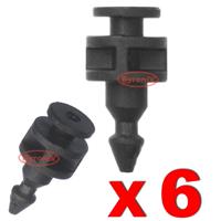 REAR BACK TAIL LIGHT LAMP REPAIR FIXING TRIM CLIPS FOR MERCEDES SPRINTER 906 X 6