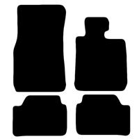 For BMW 1 Series F20/F21 2011 to 2019 Tailored Carpet Car Floor Mats Black 4pc