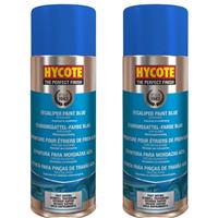 Hycote Blue Fast Drying High Heat Brake Caliper Spray Paint 800mL 400mL x2