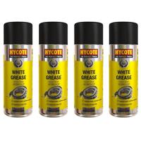 Hycote Workshop White Grease 1.6 Litres Anti Corrosion 400mL x4 Perfect Finish