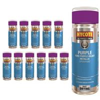 Hycote Colour Spray Paint XUK1024 Ford Purple Velvet Metallic 400ml x 12