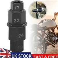 17mm 19mm 22mm 24mm Motorcycle Hex Allen Key Front Wheel Hub Axle Spindle Wrench