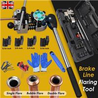 Brake Line Flaring Tool 45 Single Double Bubble Flare for 3/16" 1/4" 5/16" 3/8"