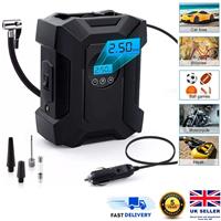 12V Digital Automatic Car Tyre Inflator Pump 150 PSI Portable Air Compressor