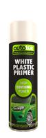 AutoTek White Plastic Primer Multi-Purpose Aerosol Spray Paint 500ml