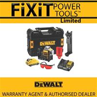 DEWALT 10.8v DCE089D1R-GB 2.0Ah Li-Ion Self Level Multi Line Laser Red