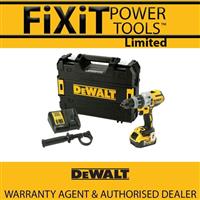 DeWalt DCD996P1 XR 3 Speed 18V Brushless Hammer Drill & 5ah Battery Kit RW