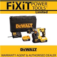 DeWALT SDS Hammer Drill with 2x 5Ah batteries DCH273P2 XR Li-Ion Brushless 18v R