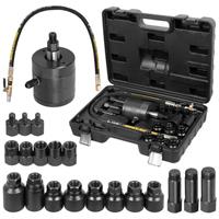 Pneumatic Injector Removal Puller Diesel Injector Extractor Air Tool 19 Adapters
