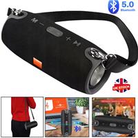 40W Portable Wireless Bluetooth Speaker Waterproof Stereo Bass Loud USB AUX FM