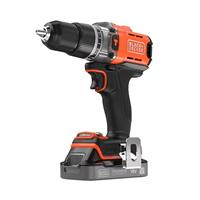BLACK+DECKER 18V POWERCONNECT Cordless Hammer Drill BCD383D1XCQ-GB