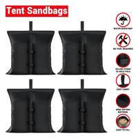 4x GAZEBO SAND BAGS LEG WEIGHTS, FOR HEAVY DUTY POP UP GAZEBO AWNINGS
