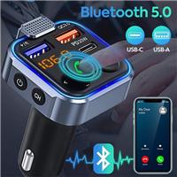 Wireless Car FM Transmitter Hands free Kit Bluetooth MP3 Adapter USB Charger
