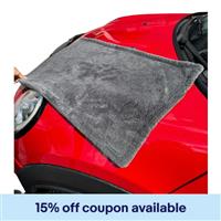 Car Drying Towel Korean Design Microfibre 1400GSM Super Absorbent 80x50cm XL UK