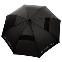 Calvin Klein Solid Colour Vented Golf Umbrella - Black