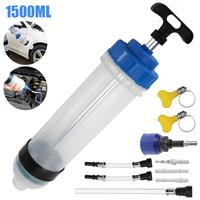 1.5L Gearbox Oil Suction & Filler Fluid Transfer Hand Pump Tool Syringe Gun Set