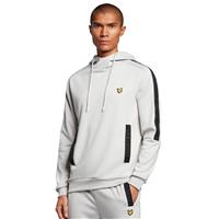 Lyle & Scott Mens Pocket Branded Sweat Hoody - Pebble Marl - L - L Regular