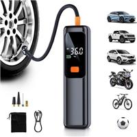 Car Tyre Inflator Cordless Digital USB Rechargeable Tire Air Compressor Pump UK.