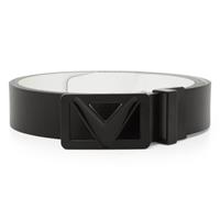 Callaway Golf Mens 2026 Reversible Leather Belt - Caviar - One Size - One Size Regular