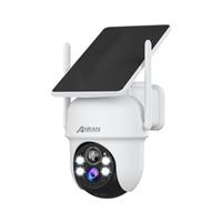 ANRAN 360PTZ Outdoor Solar Security Camera 3MP Wifi Wireless Human Detection