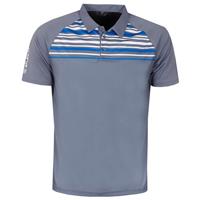Stuburt Golf Mens Kingsclere Polo Shirt - Storm - S - S Regular