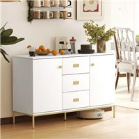 HOMCOM Modern Sideboard, Storage Cabinet, Accent Cupboard Refurbished