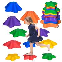 Outsunny 11-Piece Balance Stepping Stones Non-Slip Obstacle Course for Kids
