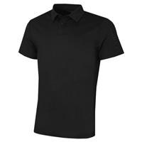 J.Lindeberg Mens JL Pro 4-Way Stretch Wicking Soft Polo Shirt - Black - S - S Regular