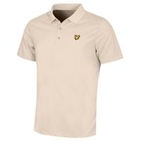 Lyle & Scott Mens Golf Tech Eagle Polo Shirt - Sesame - XL - XL Regular