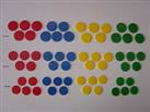 Counters, 20mm / 22mm / 25mm plastic, Tiddlywinks / Board Games, Various colours