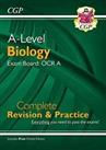 A-Level Biology: OCR A Year 1 & 2 Complete Revision & Practice w... by CGP Books