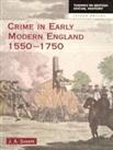 Crime in Early Modern England 1550-1750 (Themes ... by Sharpe, James A Paperback