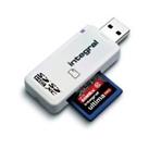 Integral Single Slot SD SDXC USB Memory Card Reader For Laptop PC Computers New