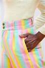Addison Jeans: ORGANIC TWILL - Pastel Rainbow-Lucy & Yak ! - W28 REG Regular
