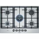 Bosch PCQ7A5B90 Series 6 Built In 75cm 5 Burners Stainless Steel Gas Hob