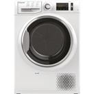 Hotpoint NTM1182XBUK ActiveCare Heat Pump Tumble Dryer 8 Kg White A++ Rated