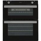 Belling BI702G Built Under 60cm Gas Double Oven Black A/A New from AO