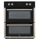 Hoover HO7DC3UB308BI Built Under 60cm Electric Double Oven Black / Stainless