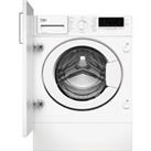 Beko WTIK84111F 8Kg Washing Machine White 1400 RPM C Rated
