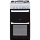 Hotpoint HD5G00KCW Cloe Gas Cooker with Gas Hob 50cm Free Standing White A New