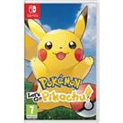 Nintendo Switch Pokemon: Let's Go! Pikachu!