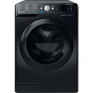 Indesit BDE86436XBUKN Free Standing Washer Dryer 8Kg 1400 rpm Black D Rated