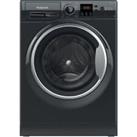 Hotpoint NSWM945CBSUKN 9Kg Washing Machine Black 1400 RPM B Rated