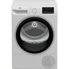 Beko B3T48231DW SteamCure RecycledTub Heat Pump Tumble Dryer 8 Kg White A++